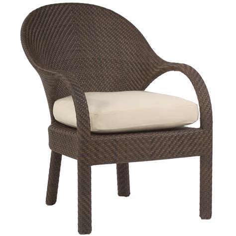 Replacement Cushion Whitecraft By Woodard Bali Wicker Dining Chair