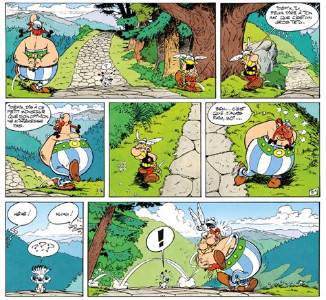 Albert Uderzo père dAstérix et Obélix mort à ans raconté en huit planches cultes Asterix
