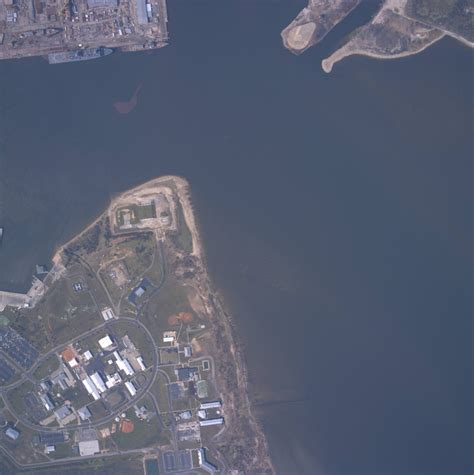 Aerial Image Of Naval Station Pascagoula In Pascagoula