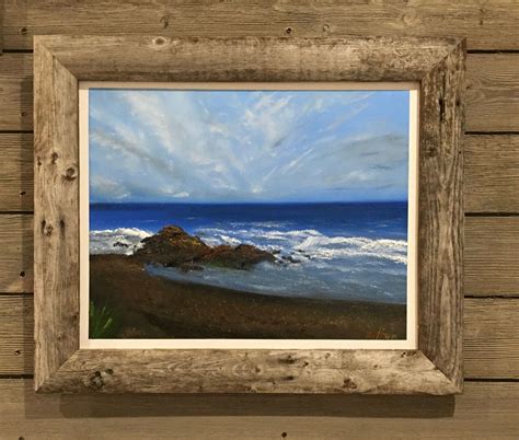 Enjoybasics 16x20 picture frame black poster frame,display pictures 11x14 with mat or 16x20 without mat,wall gallery photo frames,2 pack. 16x20" reclaimed barnwood picture frame. Now available @billybeesart.etsy.com | Barn wood ...