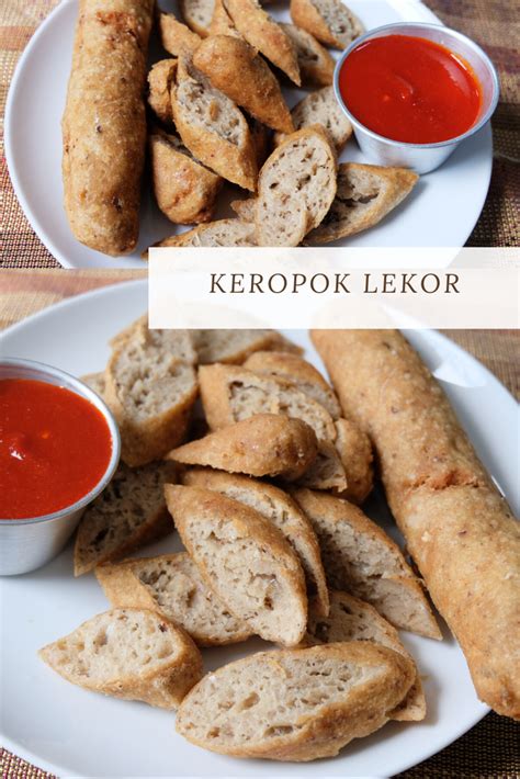 They are then boiled and can be eaten while hot together with chilly sauce. Resepi Keropok Lekor Dari Malaysia di 2020 | Ide makanan ...