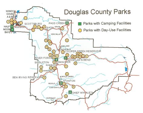 Douglas County Oregon E Government Parks Dept Douglas County Bay