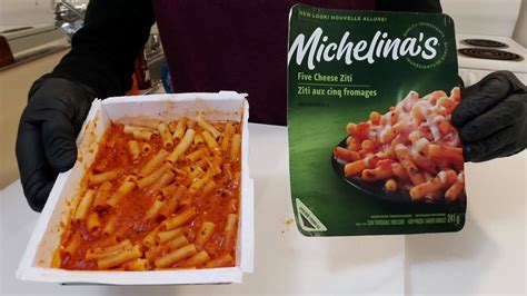 Michelinas Five Cheese Ziti Review Frozen Meal Youtube