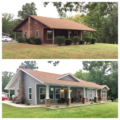 Before And After Transformation Ranch Style Homes