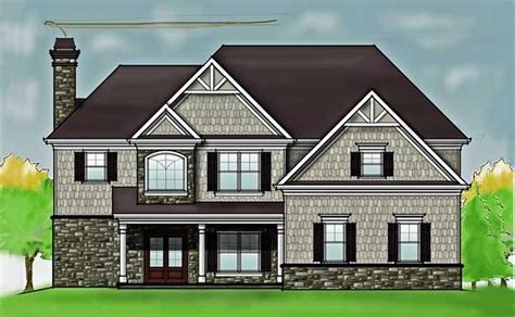 Check out key modular homes huge selection of two story modular floor plans. 2 Story 4 Bedroom Rustic House Floor Plan by Max Fulbright