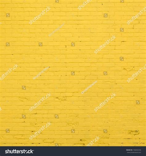 Yellow Brick Wall Texture Stock Photo 156042236 Shutterstock