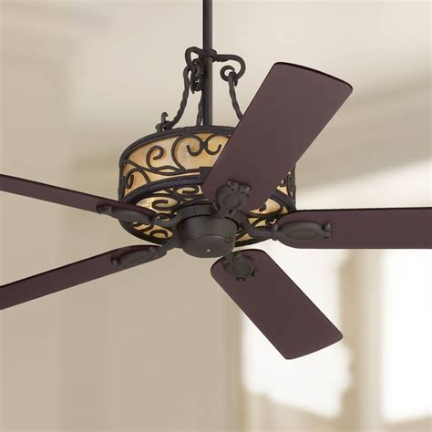 Iron Ceiling Fans Elegant To Rustic Mediterranean And More Lamps Plus