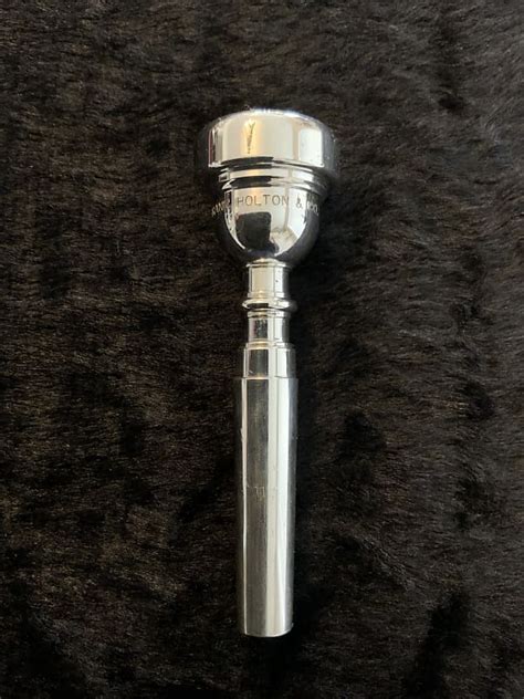 Frank Holton And Co 7c Trumpet Mouthpiece Silver Plated Reverb