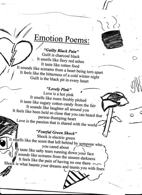 Random Emotion Color Poems By Cormat On DeviantArt