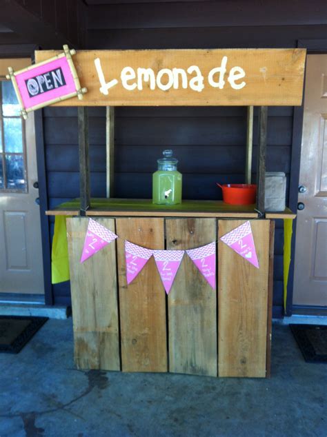 lemonade stand for birthday party pink and yellow lemonade stand outdoor decor birthday