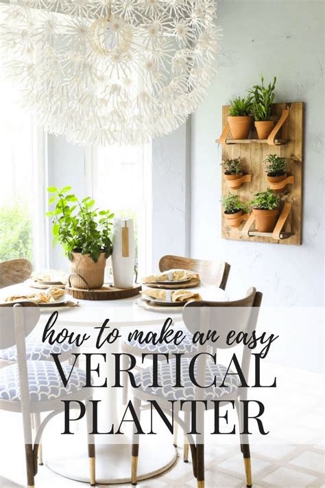 Easy Diy Wall Planter A Vertical Planter Love And Renovations