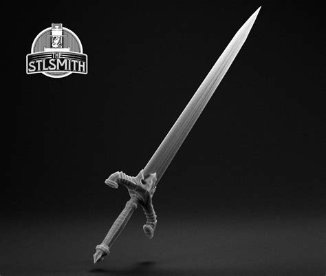 Black Knight Sword Dark Souls Life Size Stl — The Stl Smith