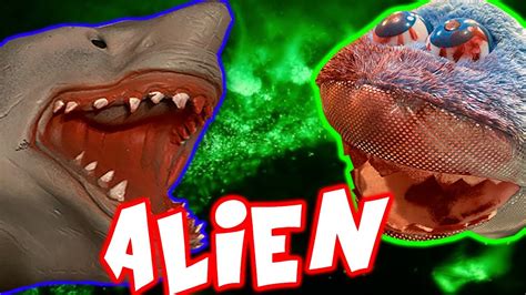 Evil Alien Attacks Shark Puppet Youtube