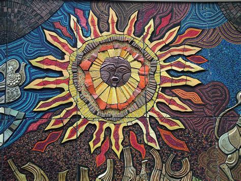 The edmonton historical board (ehb) is an advisory board for the city council of edmonton, providing information and recommendations relating to edmonton's history generally and specifically. Sun detail - Dublin | Mosaic murals, Historical view, Mural