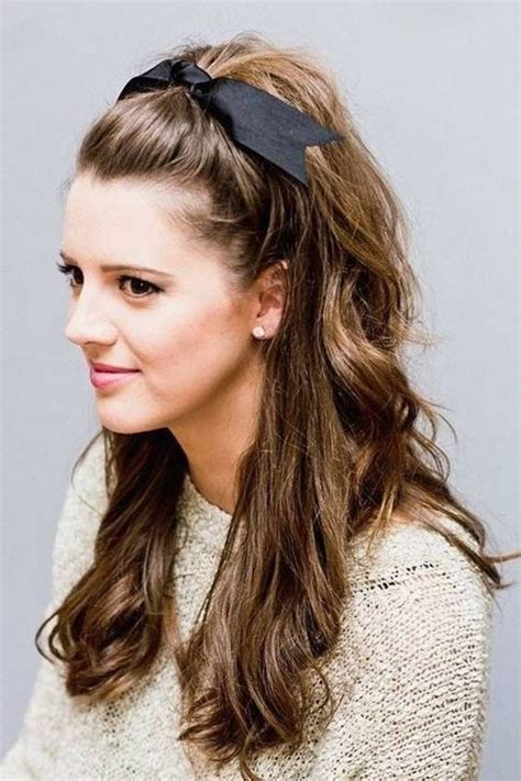 college daily simple cute hairstyle for girls on stylevore