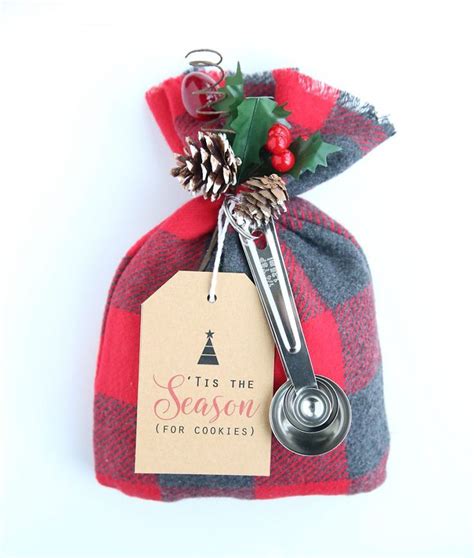 Cookie Mix Gift Sack Easy Diy Christmas Gift Idea It S Always