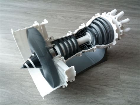 Model Of The Week 3d Printable High Bypass Jet Engine Mach 8