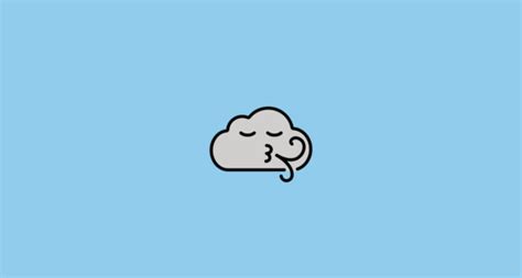 🌬️ Wind Face Emoji On Openmoji 130
