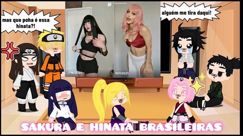 Sala De Naruto React A Sakura E Hinata Brasileiras Kunoichis