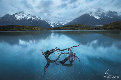 Blue Lagoon Torres Del Paine Patagonia Mike Wardynski Photography