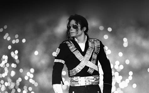 Michael Jackson Bw Concert King Of Pop 4k Wallpaper