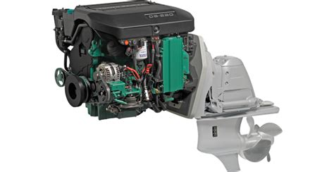 Volvo Penta D4 225 Aquamatic Sterndrive Marine Diesel Engine 225hp