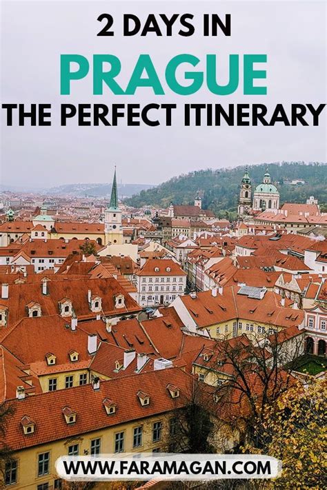 this 2 day prague itinerary covers the must see sights such as charles bridge but also some