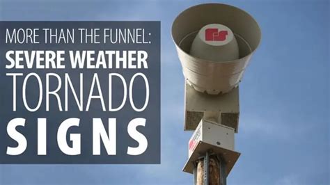 Severe Weather Tornado Signs Rainbow Restoration