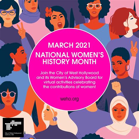 Womens History Month City Of West Hollywood