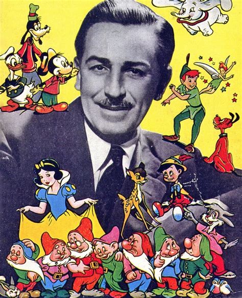 Walt And His Creations Disney Art Vintage Disney Walt Disney