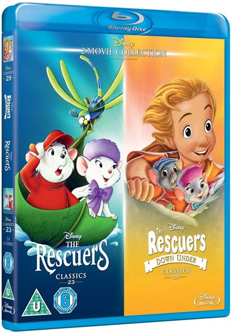 The Rescuersthe Rescuers Down Under Blu Ray Free Shipping Over £20