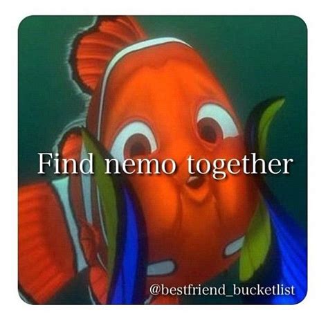 Oh How We Love Disney Fictionalbestfriendbucketlist Find Nemo