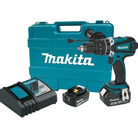 Makita 18 Volt Lxt Lithium Ion 12 In Cordless Hammer Driverdrill Kit