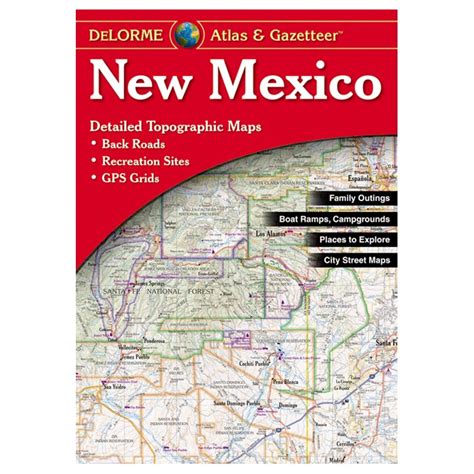 Delorme New Mexico Topographical Road Atlas And Gazetteer Buffalo Gap