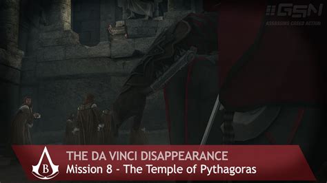 Assassin S Creed Brotherhood Da Vinci Disappearance Mission
