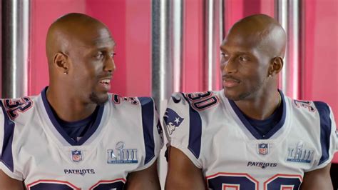 The Mccourty Twins New England Patriots Defensive Backs Jason And