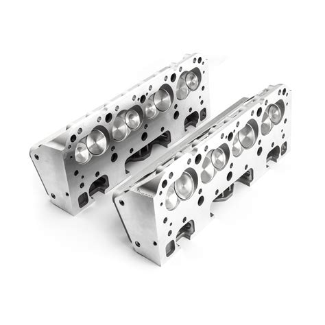 Cylinder Heads Chevy 205cc Aluminum Asmbl Angus Racing