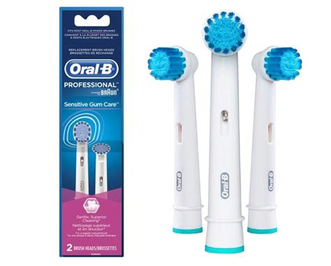 13 For Oral B Professional Sensitive Gum Care Replacement Brush Heads
