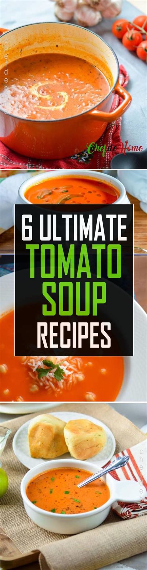 Tomato Soup Recipe 6 Ways Meals