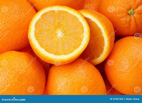 Fruit Orange Image Stock Image Du Coupure Sain Fond 52381569
