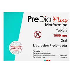 Predial Plus 1000 Mg Metformina en Farmacias benavides León