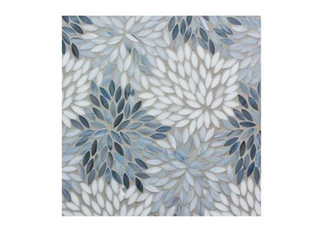 A Feathery Starburst Pattern On Estrella From Artistic Tile Brings To