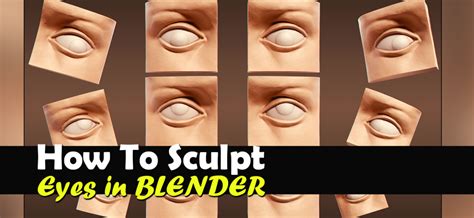 How To Sculpt The Eyes In Blender - Tutorial ...