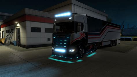 Ets2 Flare And 10000 K Lights For All Trucks V113 139x Euro