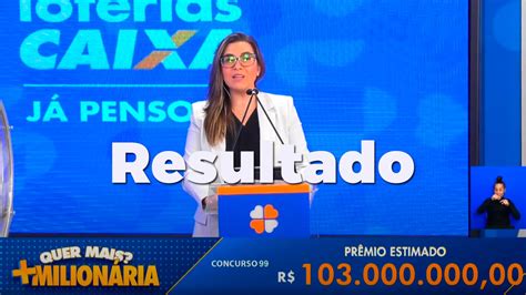 Resultado Da Milionária 99