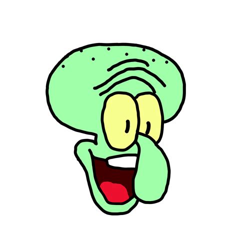 I Vector Ized One Of Squidwards Faces Let Me Know If I Should Do More