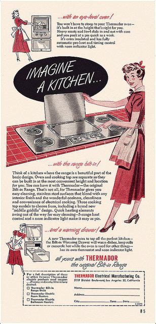 Thermador Appliance Ad 1952 Vintage Ads Retro Ads Retro Advertising