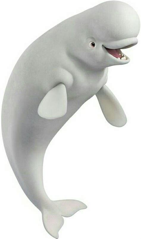 Bailey The White Beluga Whale Dory Characters Disney Finding Dory