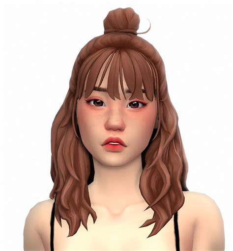 Sims 4 Cc Bangs Hair Malr Jerseymaxb