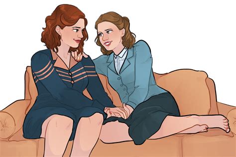 Peggy Carter And Angie Martinelli - My Peggy/Angie commission from @kelslk-art! I couldn’t be more pleased